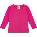 Baby Girls' Basic Long Sleeve Round Neck T-Shirt / 12 to 24 Months