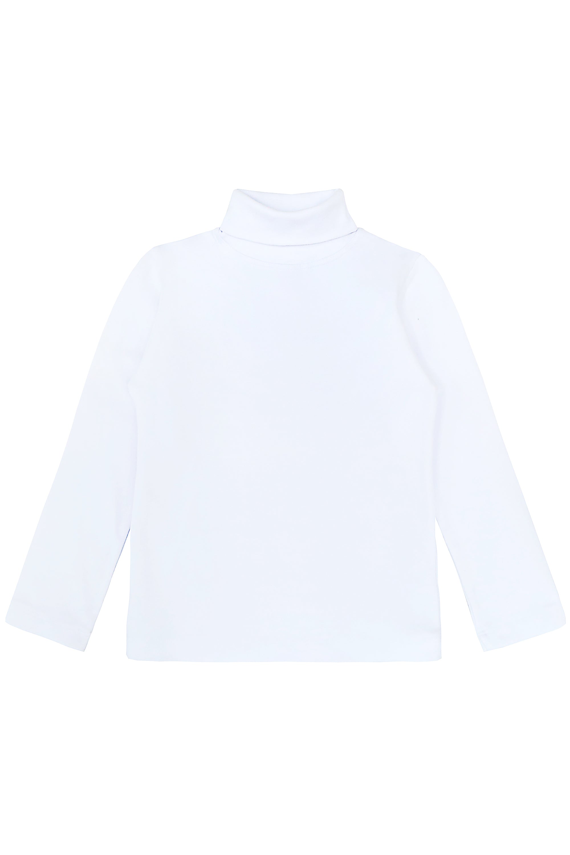 Girls' Solid Cotton Shirt Basic Long Sleeve Turtleneck T-Shirt / Toddler LILAX