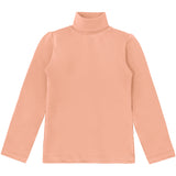 Girls' Solid Cotton Shirt Basic Long Sleeve Turtleneck T-Shirt / 5 to 8 Years LILAX