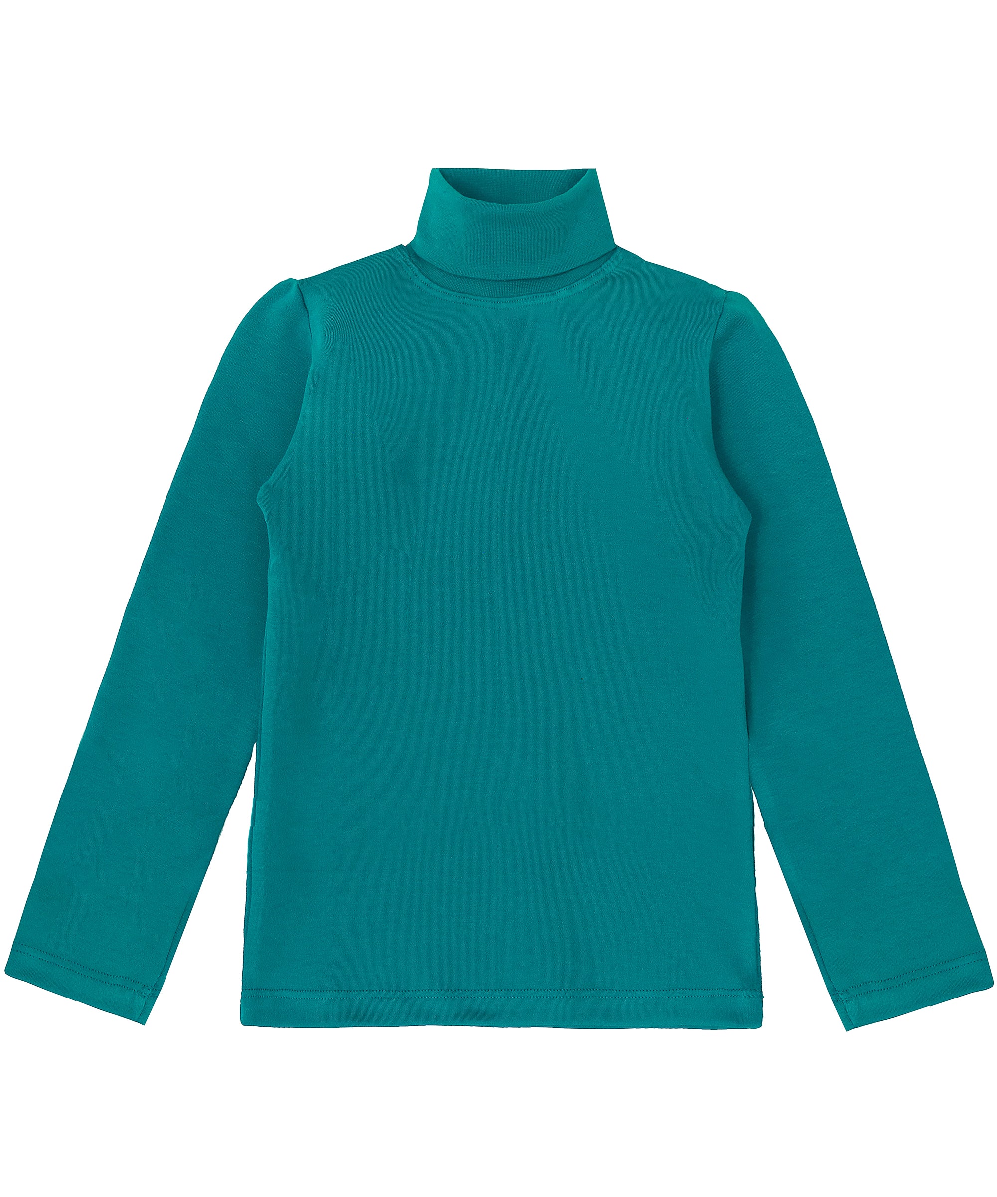 Girls cotton basic solid turtleneck t-shirt; best for baby girl clothes & christmas gift ideas