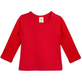 Baby Girls' Basic Long Sleeve Round Neck T-Shirt / 12 to 24 Months