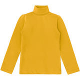 Girls' Solid Cotton Shirt Basic Long Sleeve Turtleneck T-Shirt / 5 to 8 Years LILAX