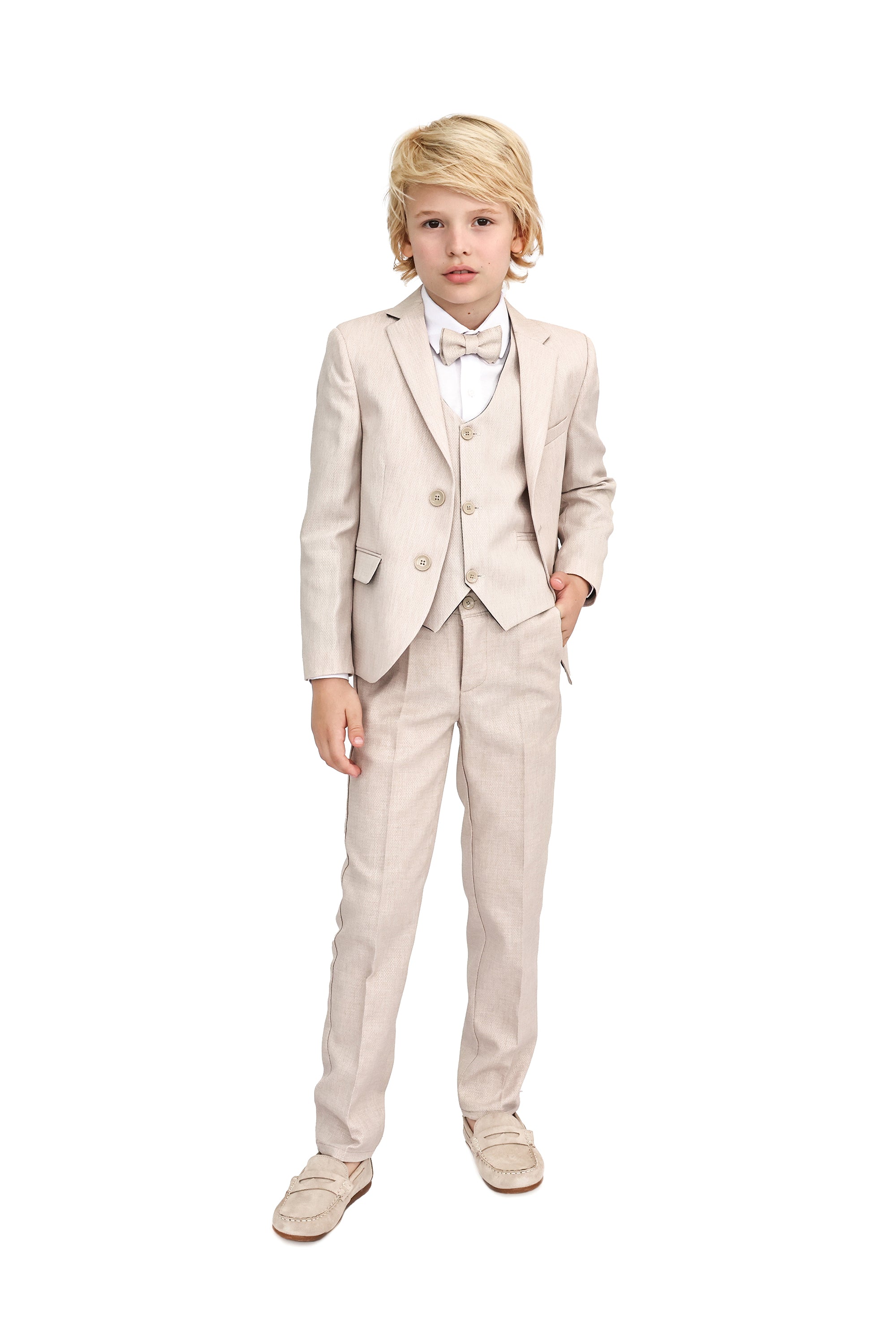 Dresswear Set for Boys' Formal Suit Outfit 5-Piece LILAX