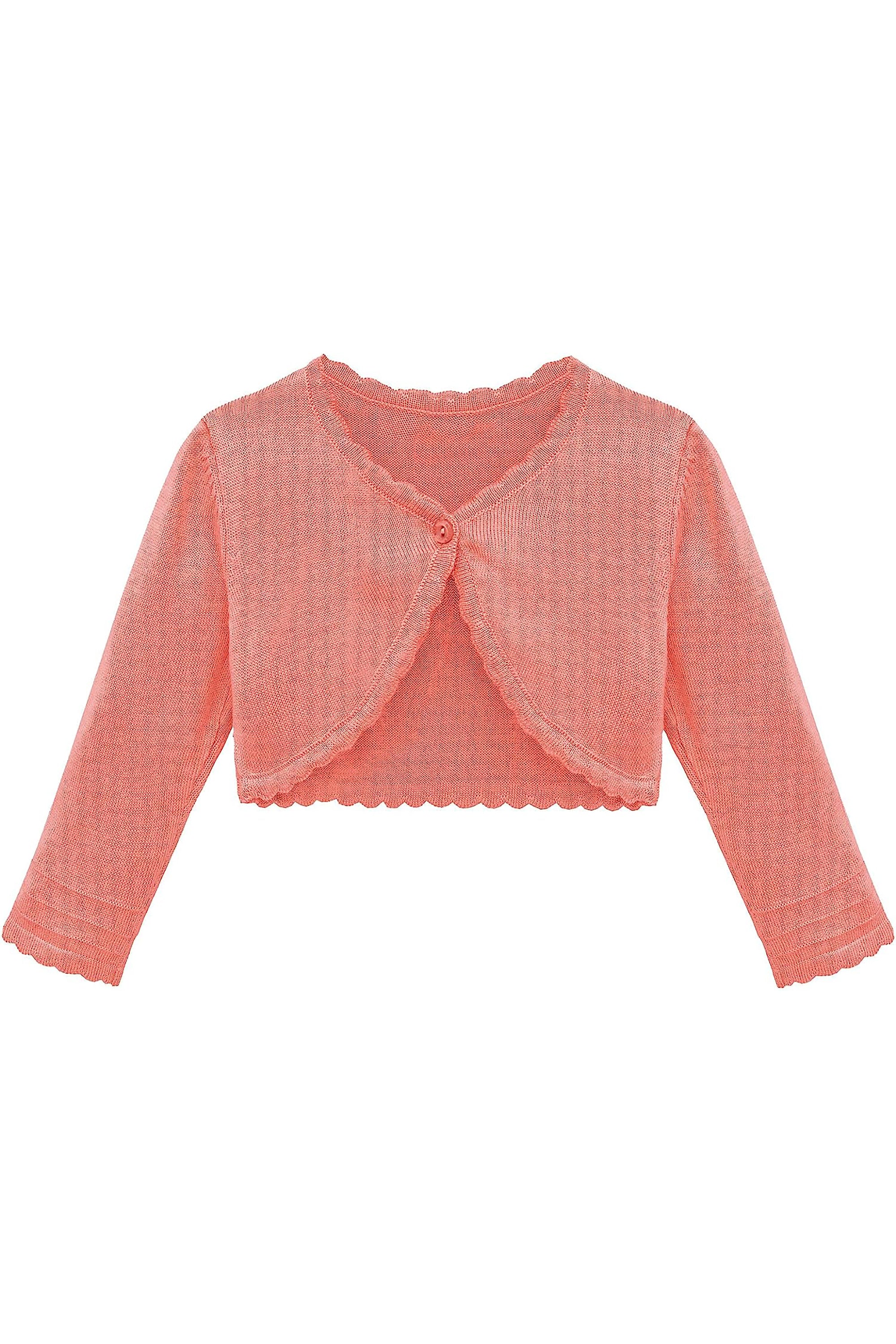 Baby Girls' Knitted Bolero Cardigan