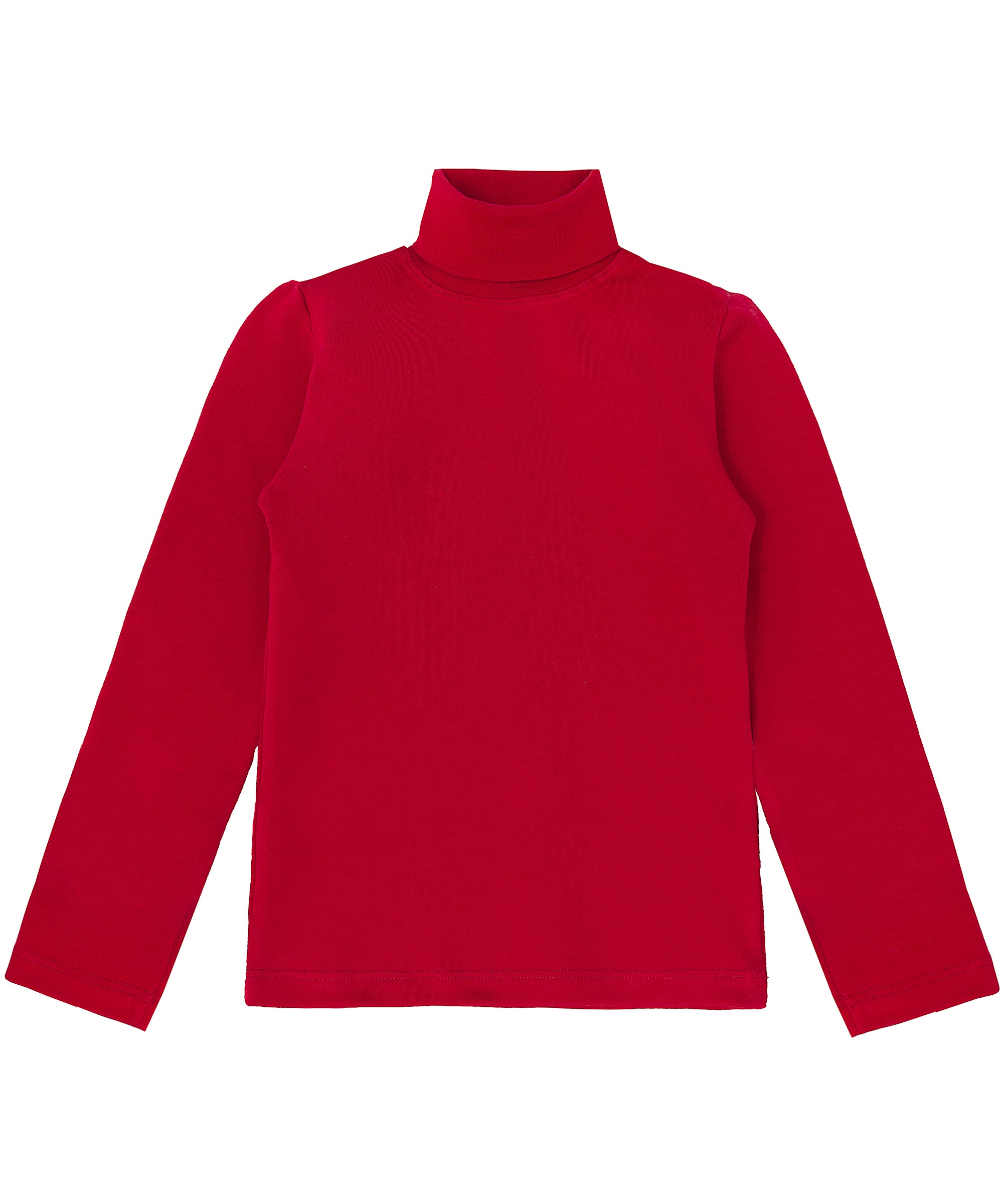 Girls cotton basic solid turtleneck t-shirt; best for baby girl clothes & christmas gift ideas