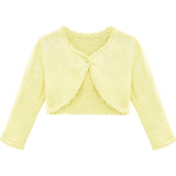 Baby Girls' Knitted Bolero Cardigan