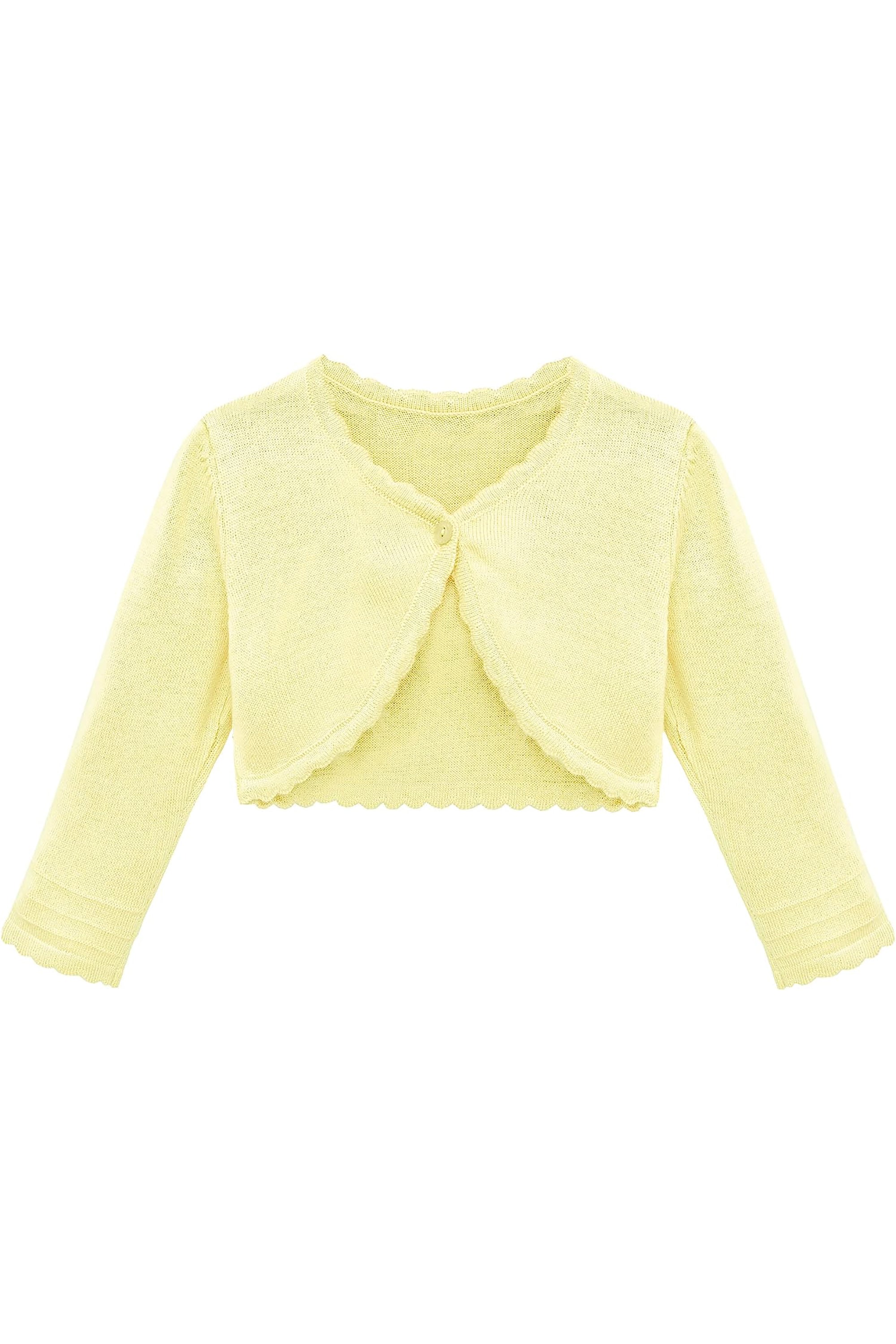 Baby Girls' Knitted Bolero Cardigan