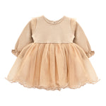 Princess Dress for Baby Girl with Long Sleeve Butterfly Wing and Tulle Perfect for Parties LILAX