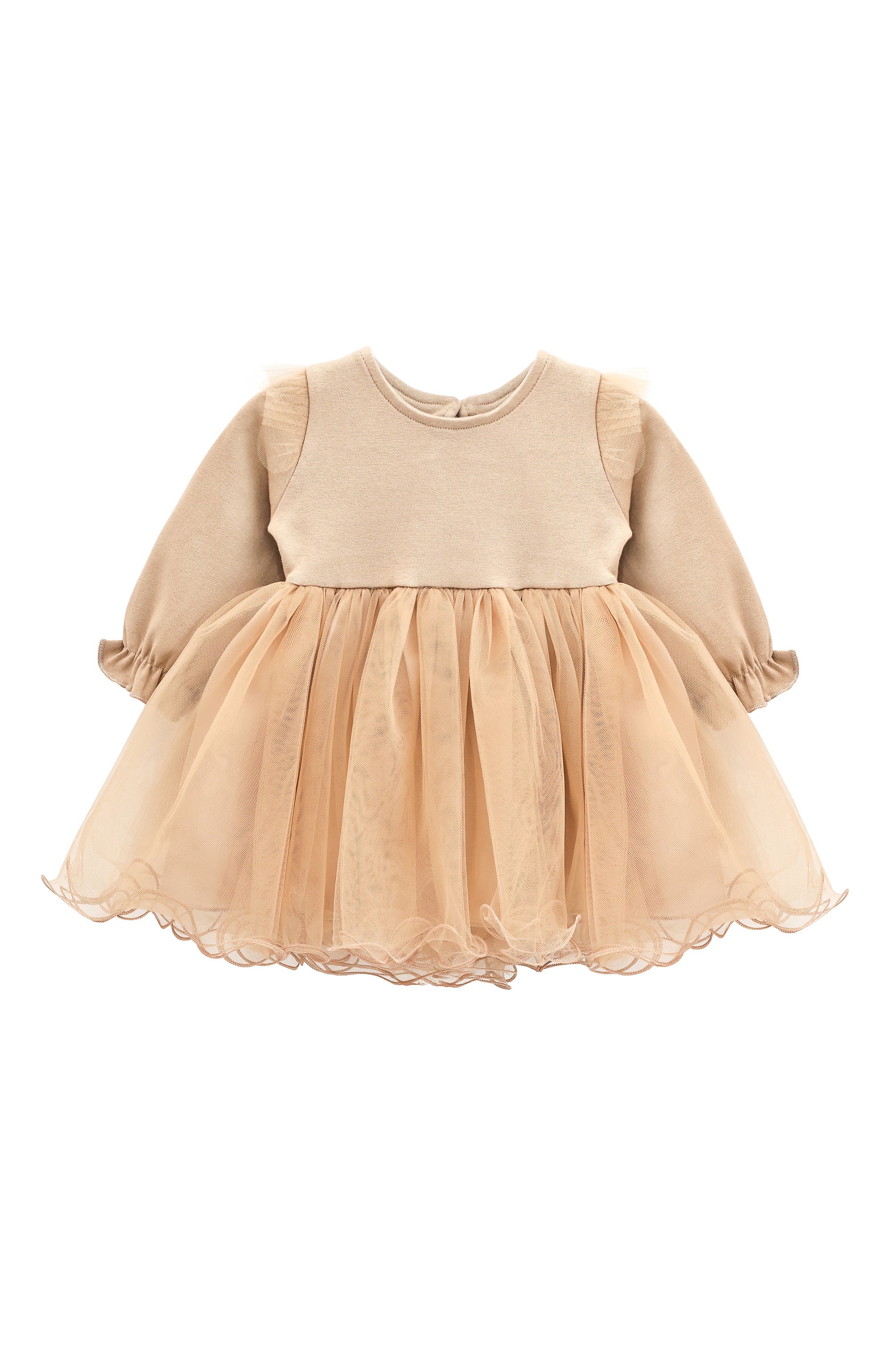 Princess Dress for Baby Girl with Long Sleeve Butterfly Wing and Tulle Perfect for Parties LILAX