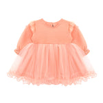 Princess Dress for Baby Girl with Long Sleeve Butterfly Wing and Tulle Perfect for Parties LILAX