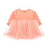 Princess Dress for Baby Girl with Long Sleeve Butterfly Wing and Tulle Perfect for Parties LILAX