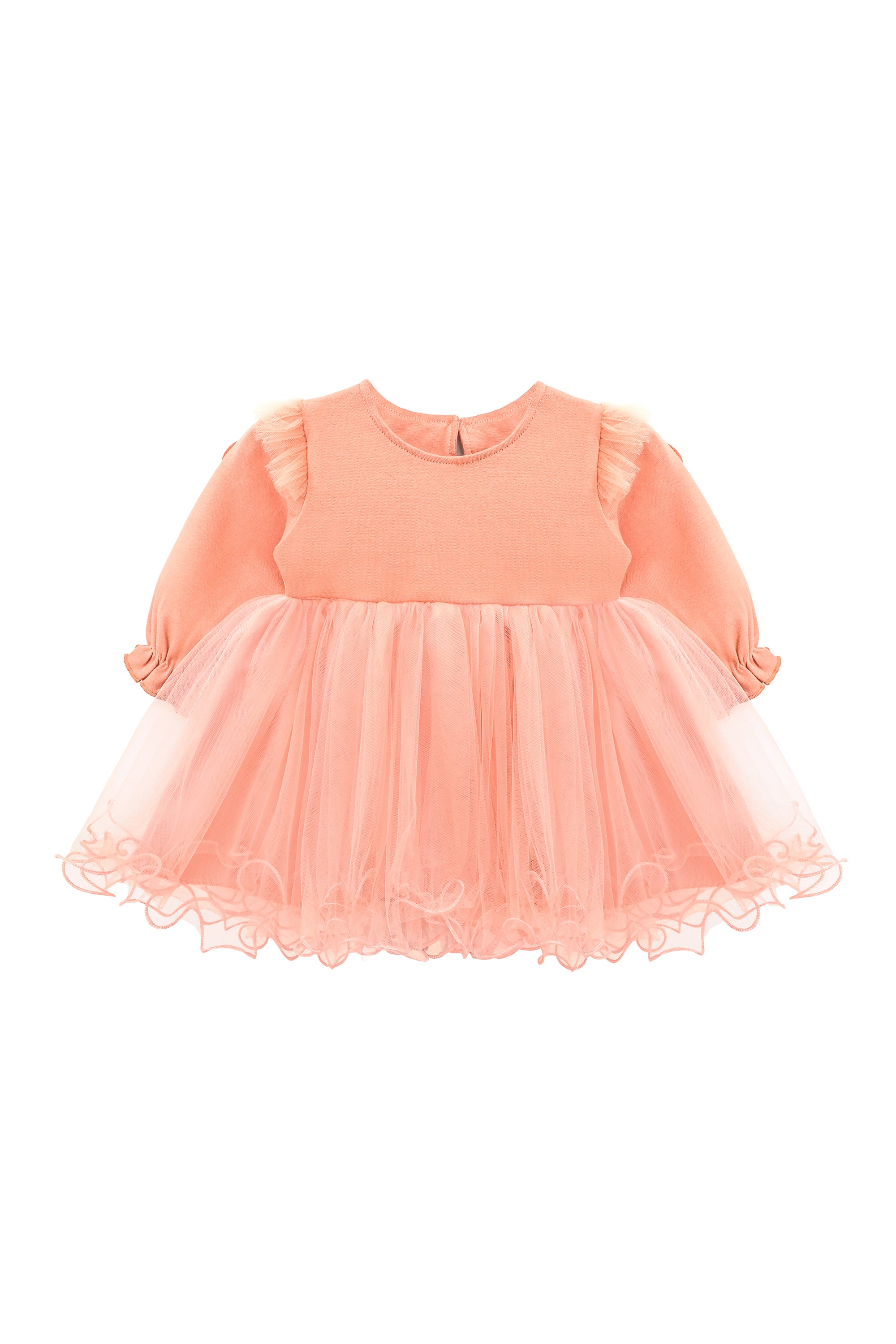 Princess Dress for Baby Girl with Long Sleeve Butterfly Wing and Tulle Perfect for Parties LILAX