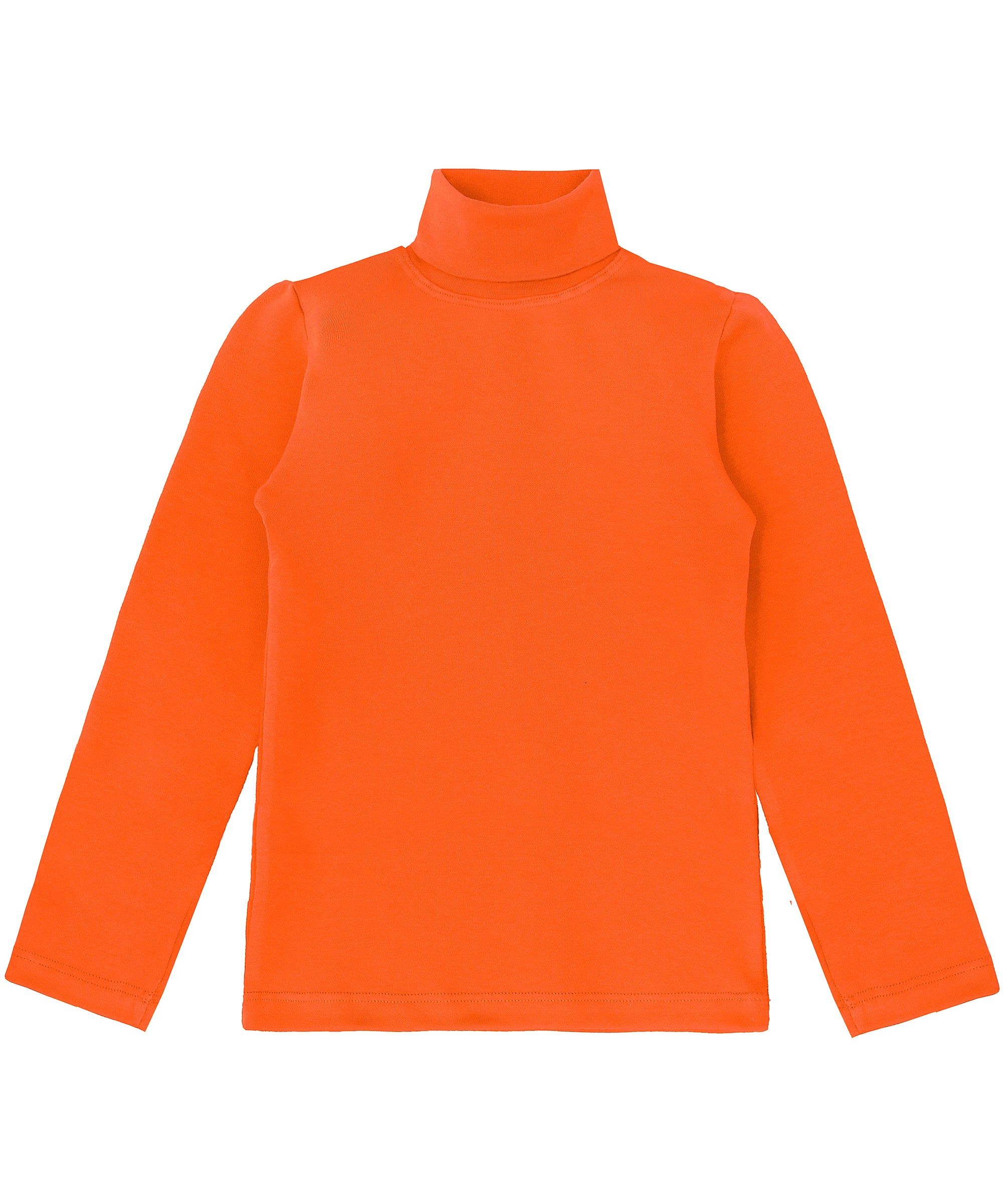 Girls cotton basic solid turtleneck t-shirt; best for baby girl clothes & christmas gift ideas