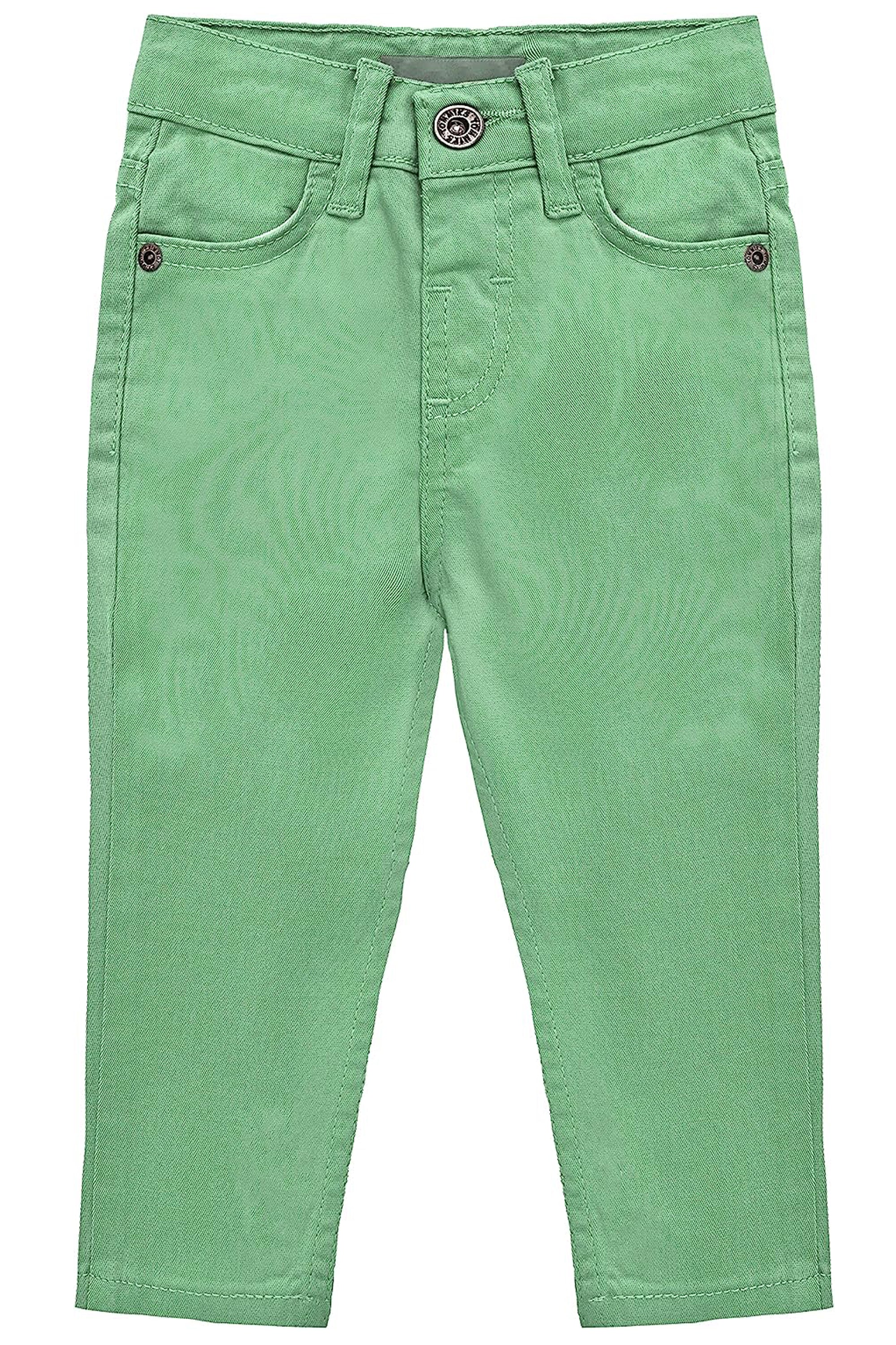 Little & Youth Boys' Chino Pants - Stretchy Cotton Pull-On Pants LILAX