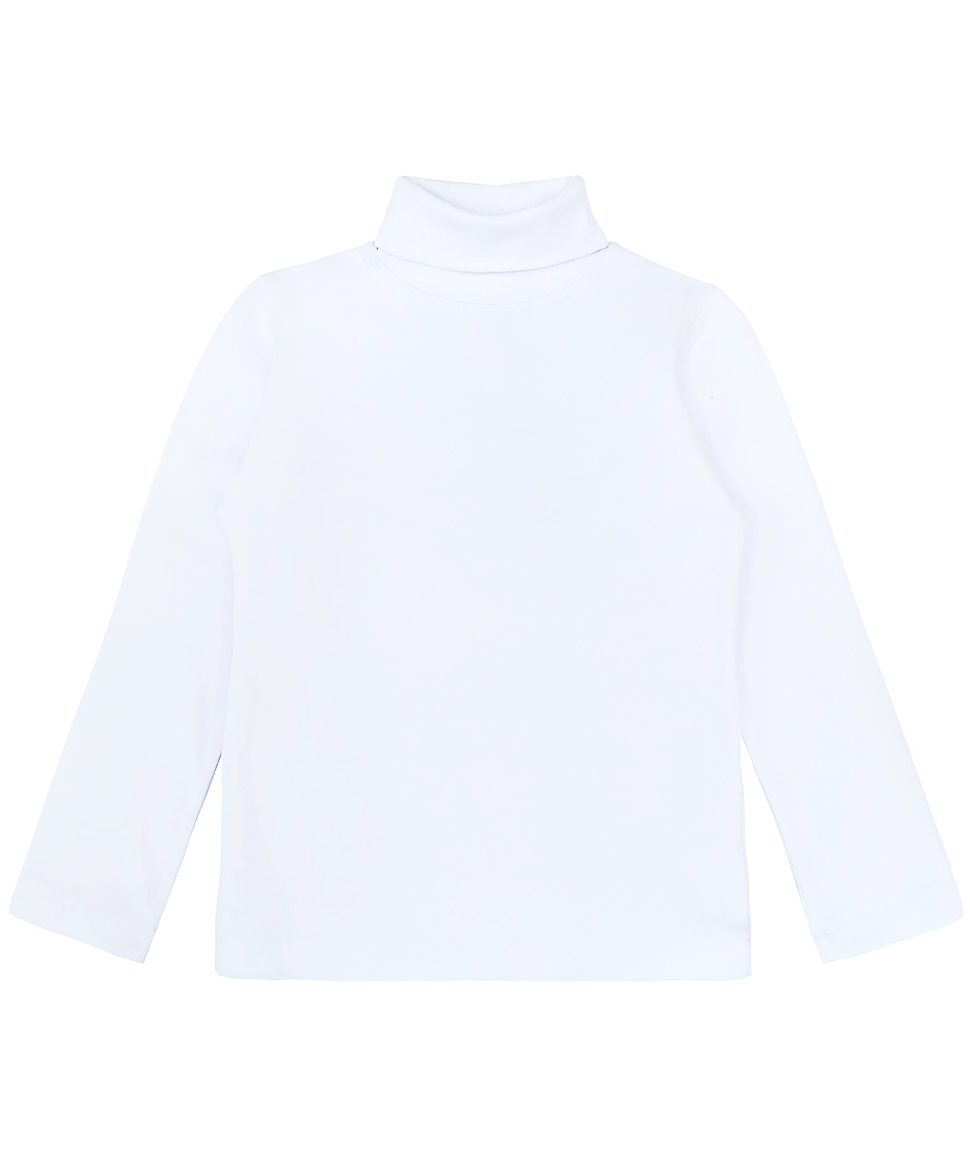 Girls cotton basic solid turtleneck t-shirt; best for baby girl clothes & christmas gift ideas