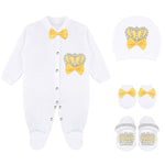 Baby Girls' Layette Set 4 Piece Gift Set for Newborns LILAX