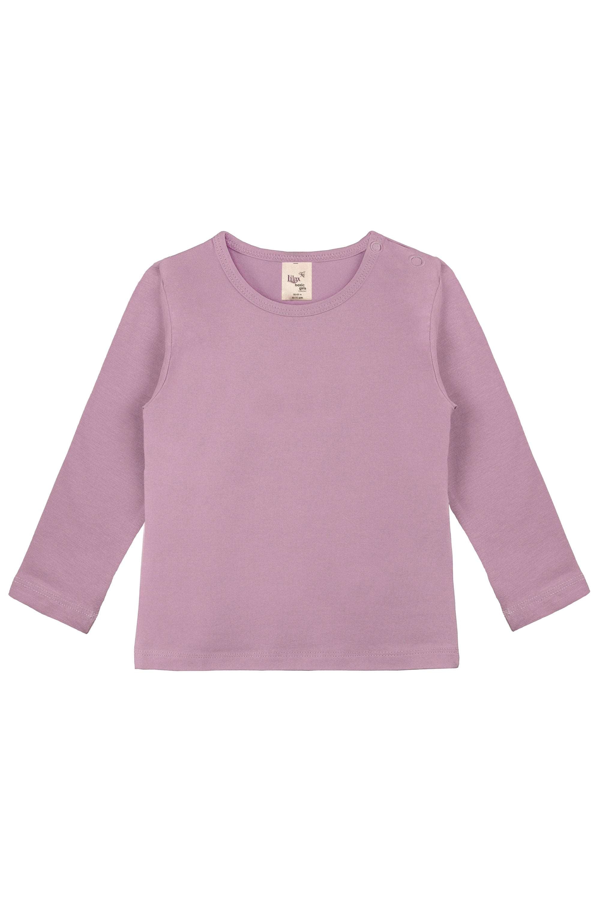 Baby Girls' Basic Long Sleeve Round Neck T-Shirt / 12 to 24 Months