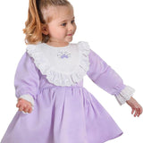 Little Girls' Long Sleeve Dress for Easter LILAX