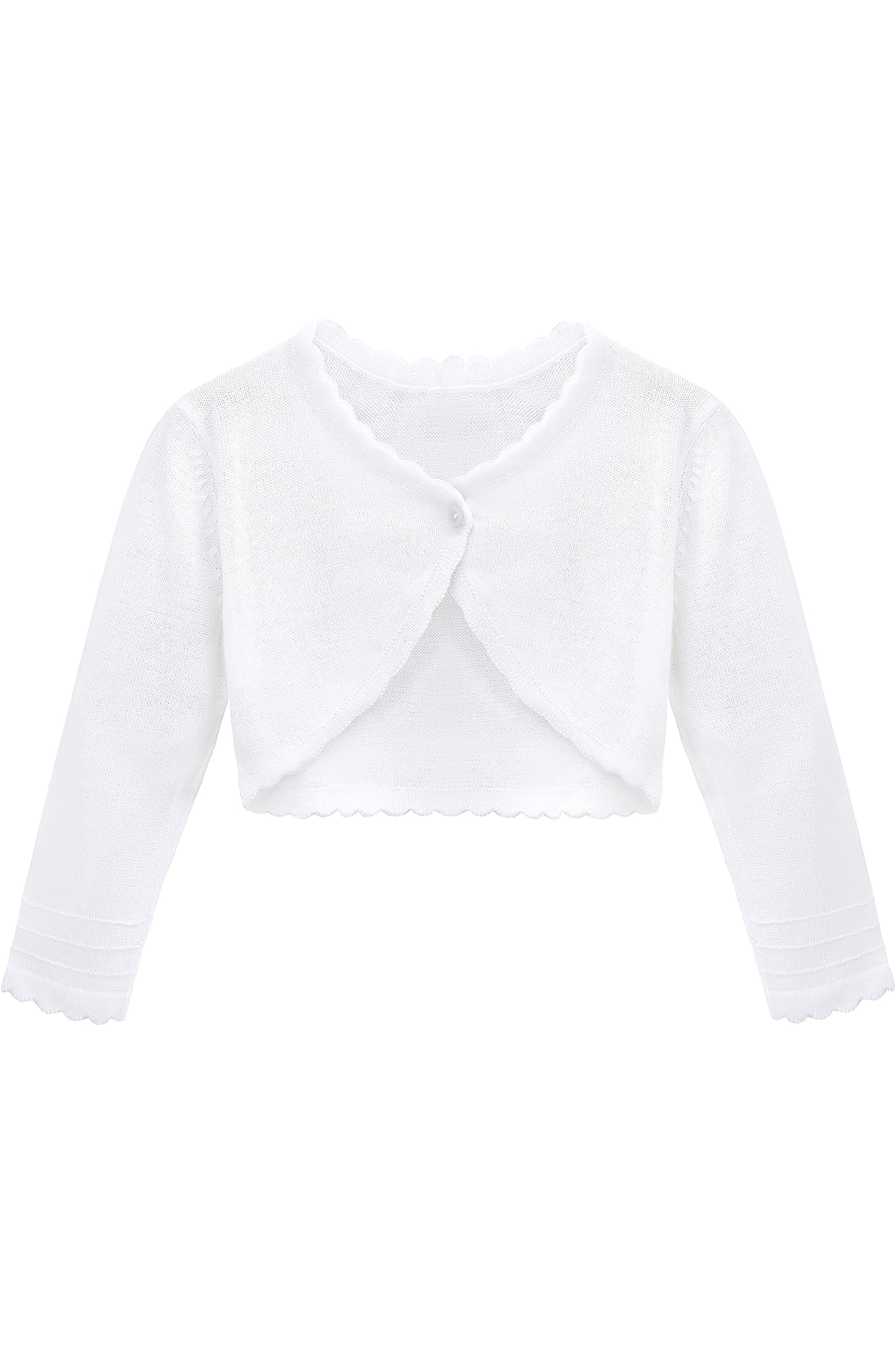 Baby Girls' Knitted Bolero Cardigan