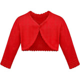 Baby Girls' Knitted Bolero Cardigan