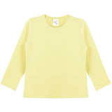 Baby Girls' Basic Long Sleeve Round Neck T-Shirt / 12 to 24 Months