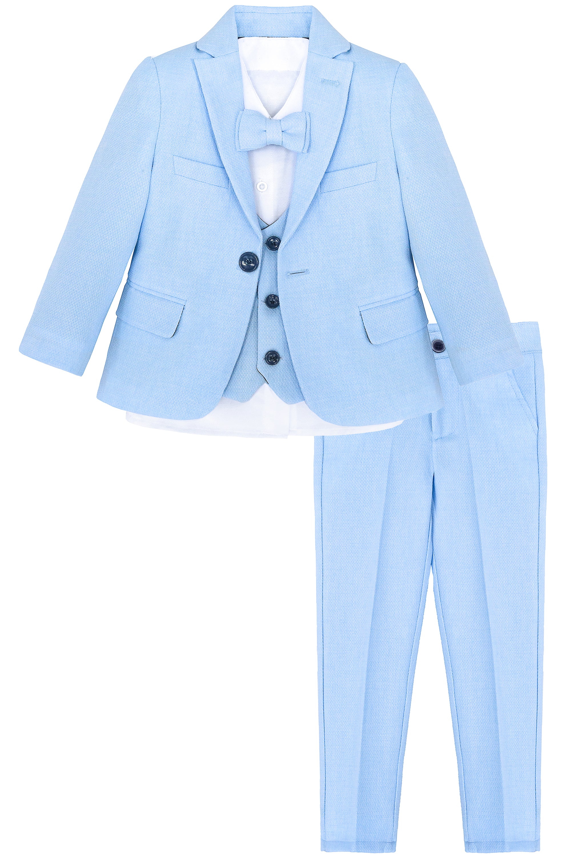 Dresswear Set for Boys' Formal Suit Outfit 5-Piece LILAX