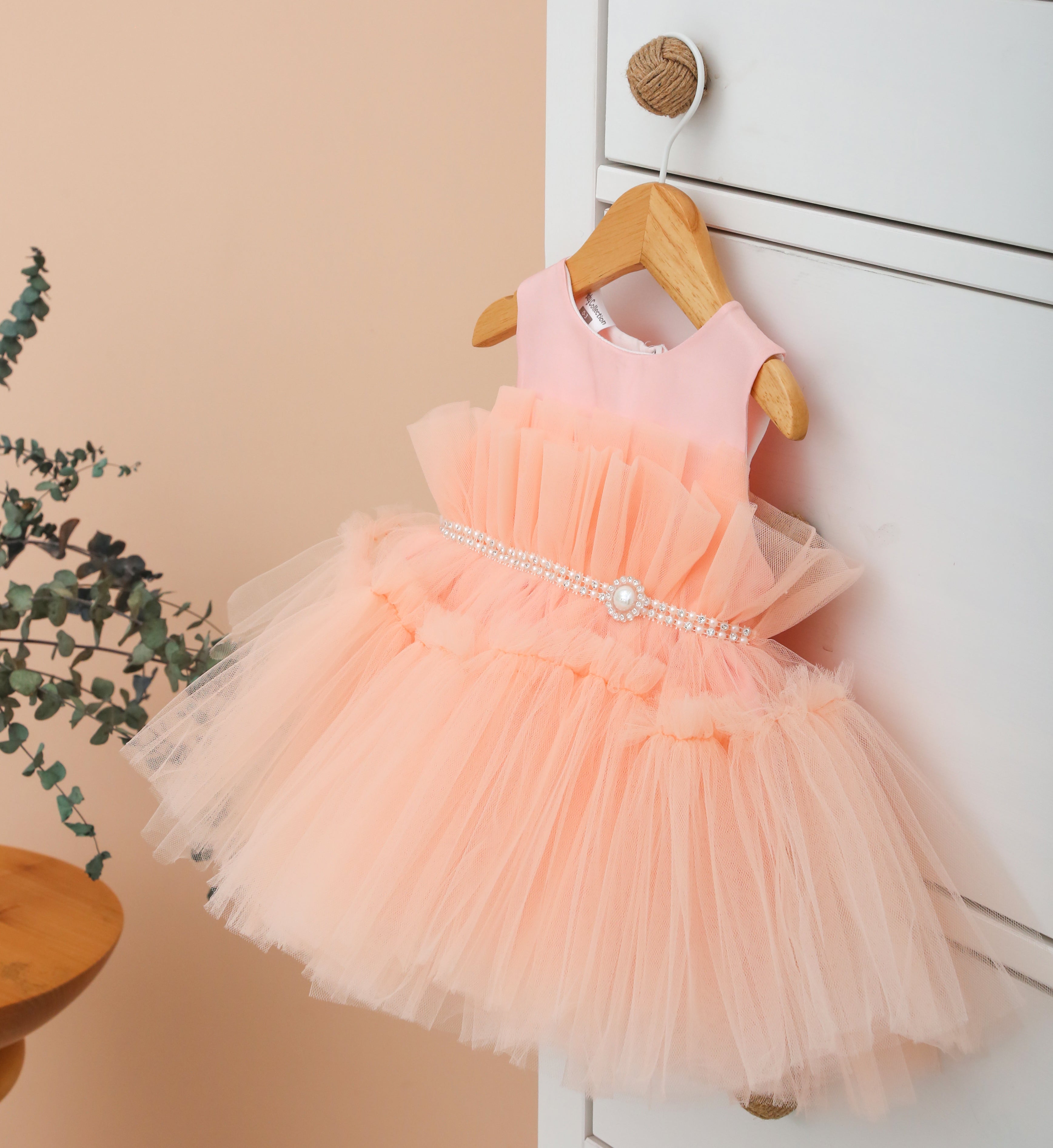 Enchanting Tulle Princess Tutu Bridal Ensemble with Coordinating Shoes and Headband LILAX