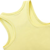 Girls' Soft Solid Cotton Blend Racerback Tank Top / 11-12 Years LILAX