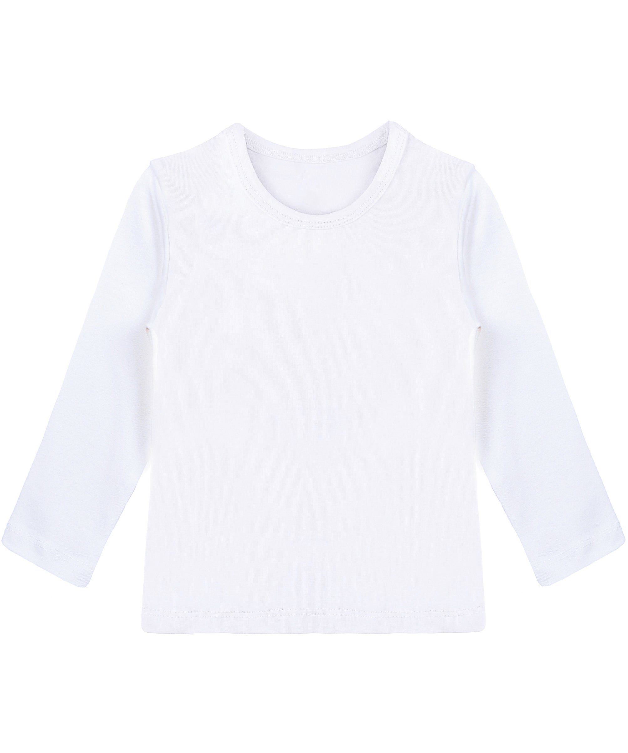 Girls cotton basic solid crewneck t-shirt; best for baby girl clothes & christmas gift ideas