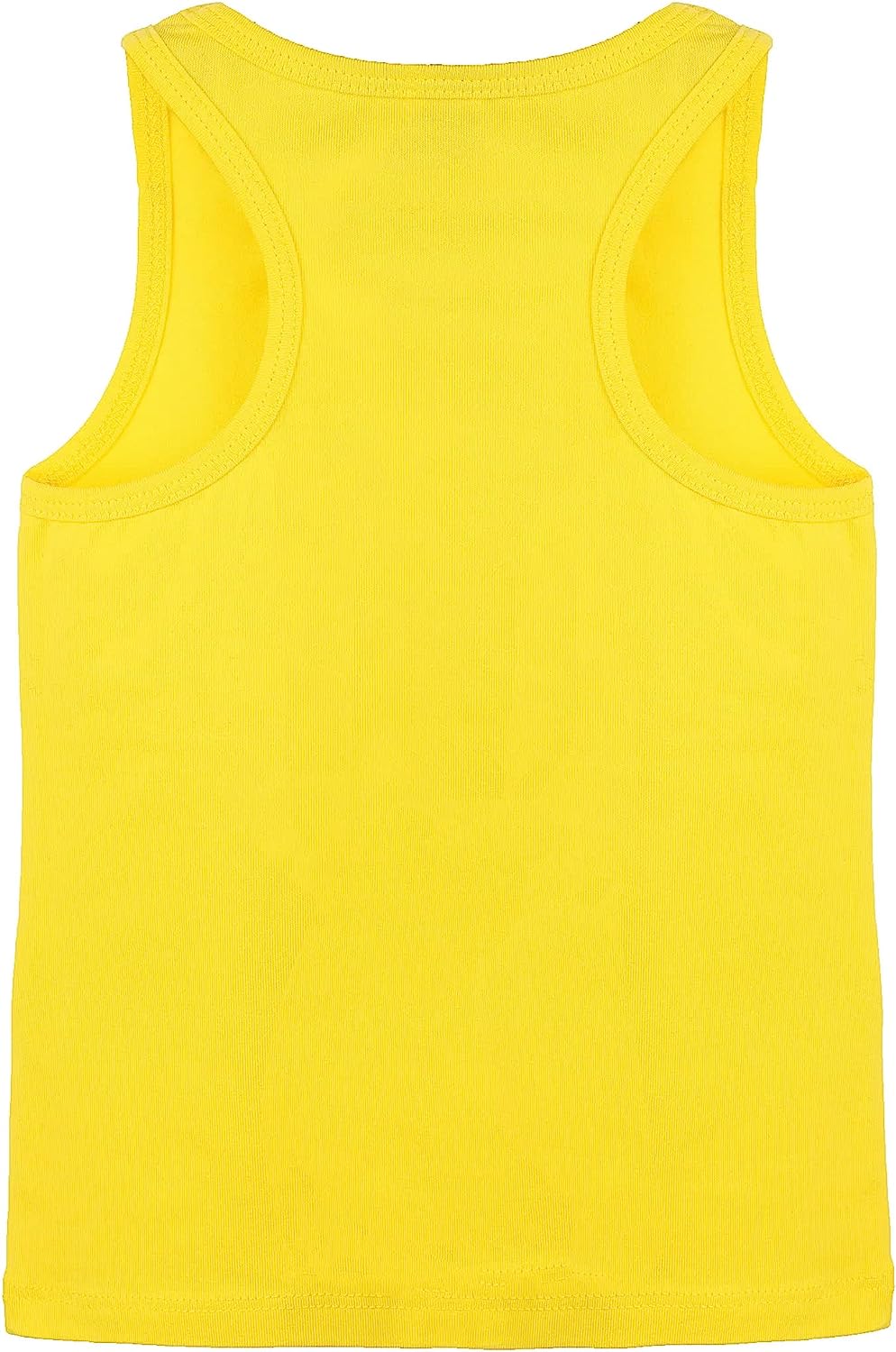 Girls' Soft Solid Cotton Blend Racerback Tank Top / 11-12 Years LILAX