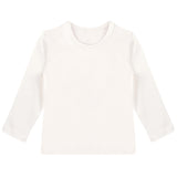 Girls' Basic Crewneck Long Sleeve Cotton T-Shirt / Toddler LILAX