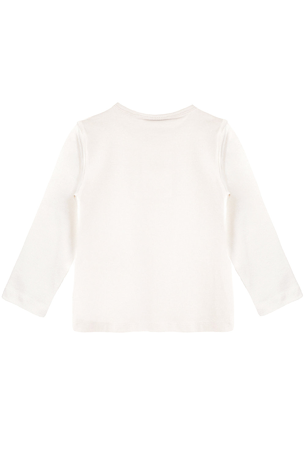 Girls' Basic Crewneck Long Sleeve Cotton T-Shirt / Toddler LILAX