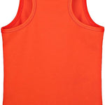 Girls' Soft Solid Cotton Blend Racerback Tank Top / 11-12 Years LILAX