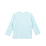 Toddler Cotton Long Sleeve Basic Crewneck T-Shirt