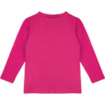 Girls' Basic Crewneck Long Sleeve Cotton T-Shirt / 11-12 Years LILAX