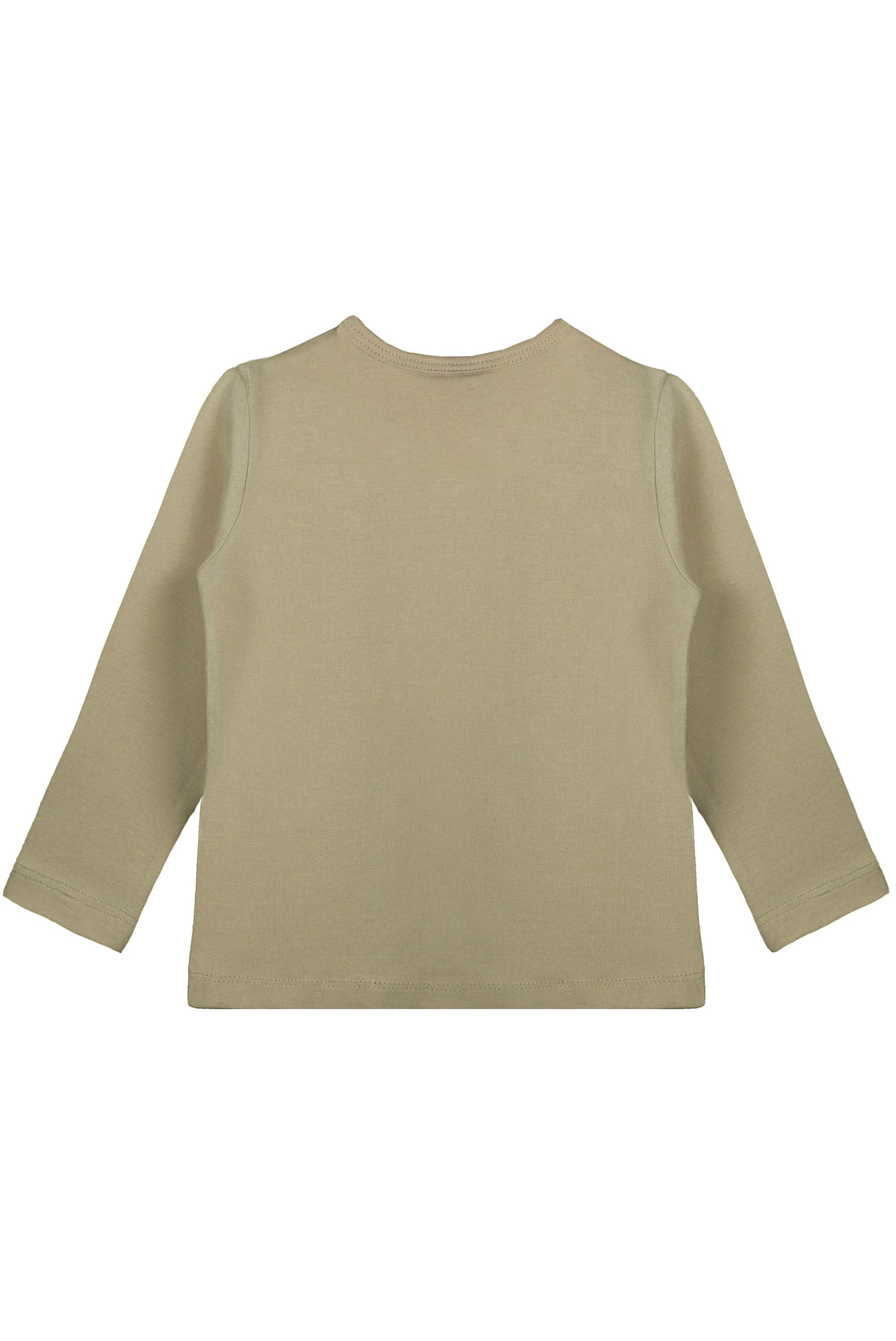 Girls' Basic Crewneck Long Sleeve Cotton T-Shirt / 11-12 Years LILAX