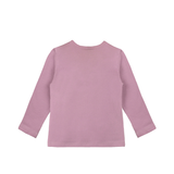 Toddler Cotton Long Sleeve Basic Crewneck T-Shirt