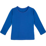 Girls' Basic Crewneck Long Sleeve Cotton T-Shirt / 11-12 Years LILAX