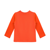 Little Girls Cotton Long Sleeve Basic Crewneck T-Shirt