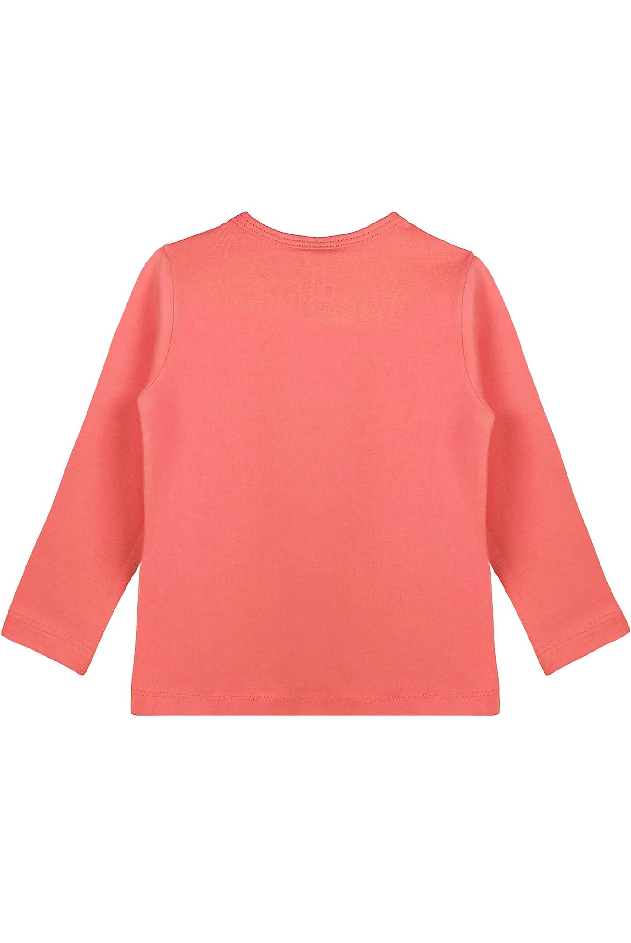 Girls' Basic Crewneck Long Sleeve Cotton T-Shirt / 11-12 Years LILAX