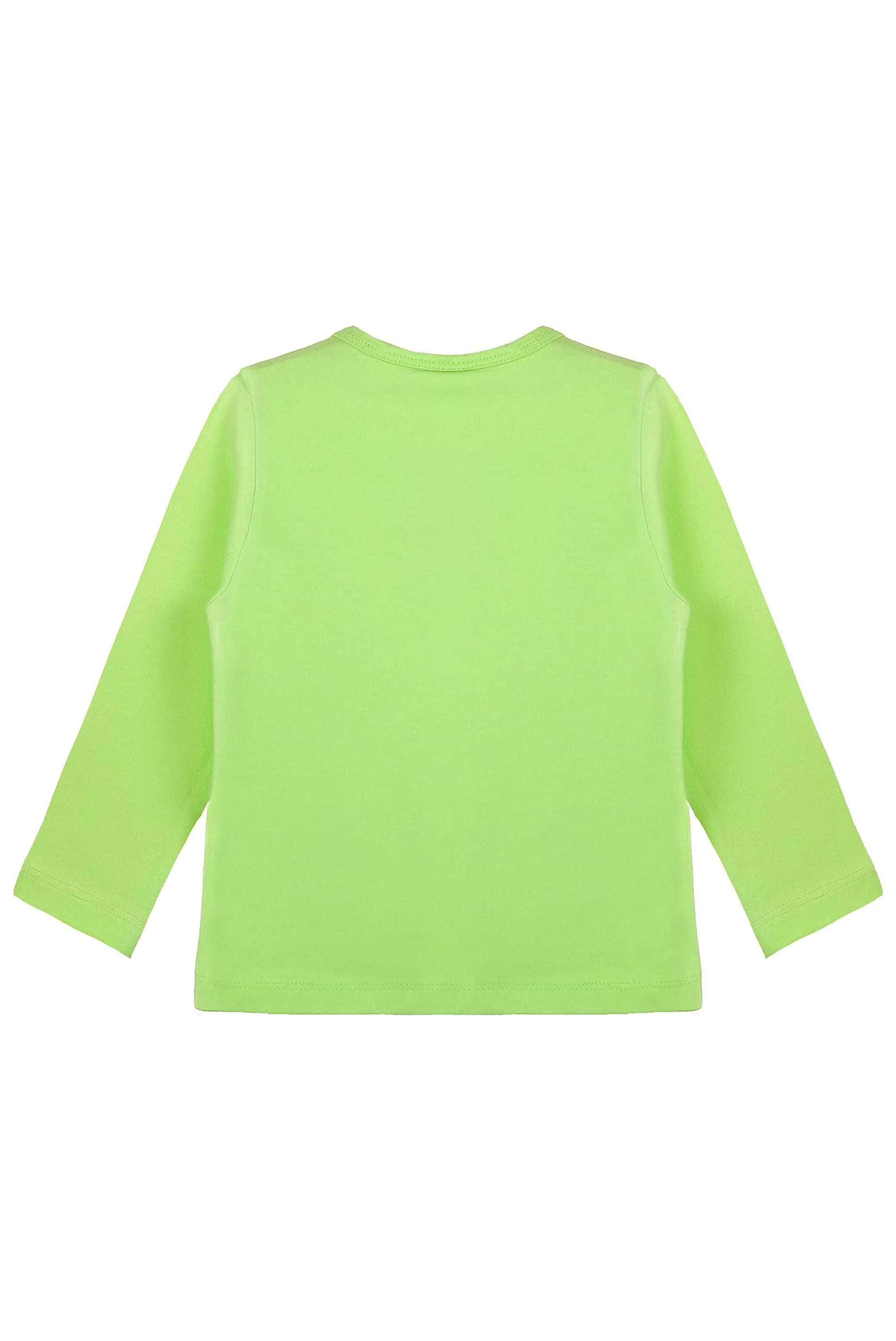 Girls' Basic Crewneck Long Sleeve Cotton T-Shirt / 11-12 Years LILAX