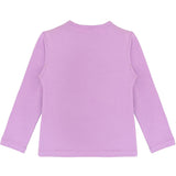 Girls' Basic Crewneck Long Sleeve Cotton T-Shirt / 11-12 Years LILAX