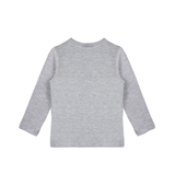 Toddler Cotton Long Sleeve Basic Crewneck T-Shirt