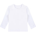 Girls' Basic Crewneck Long Sleeve Cotton T-Shirt / 11-12 Years LILAX