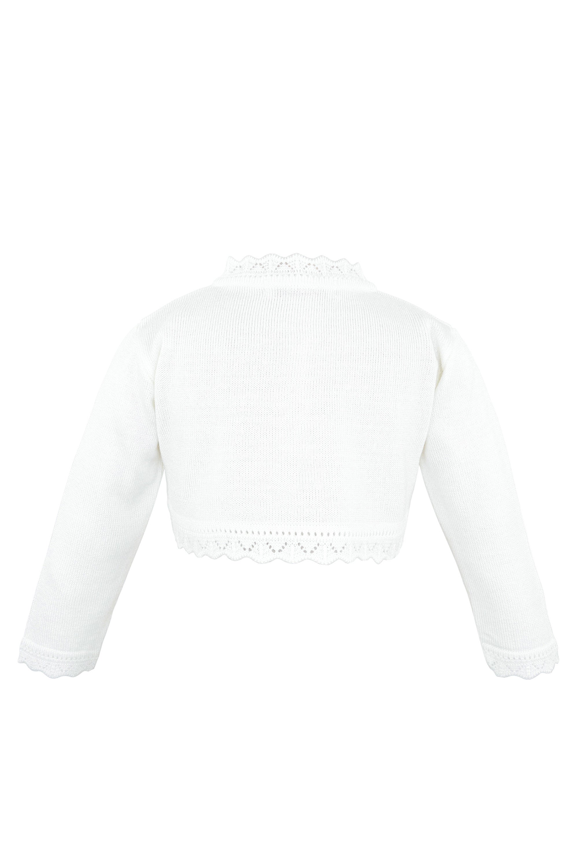 Girls' Bolero Cardigan Shrug Knit Long Sleeve Button Closure LILAX