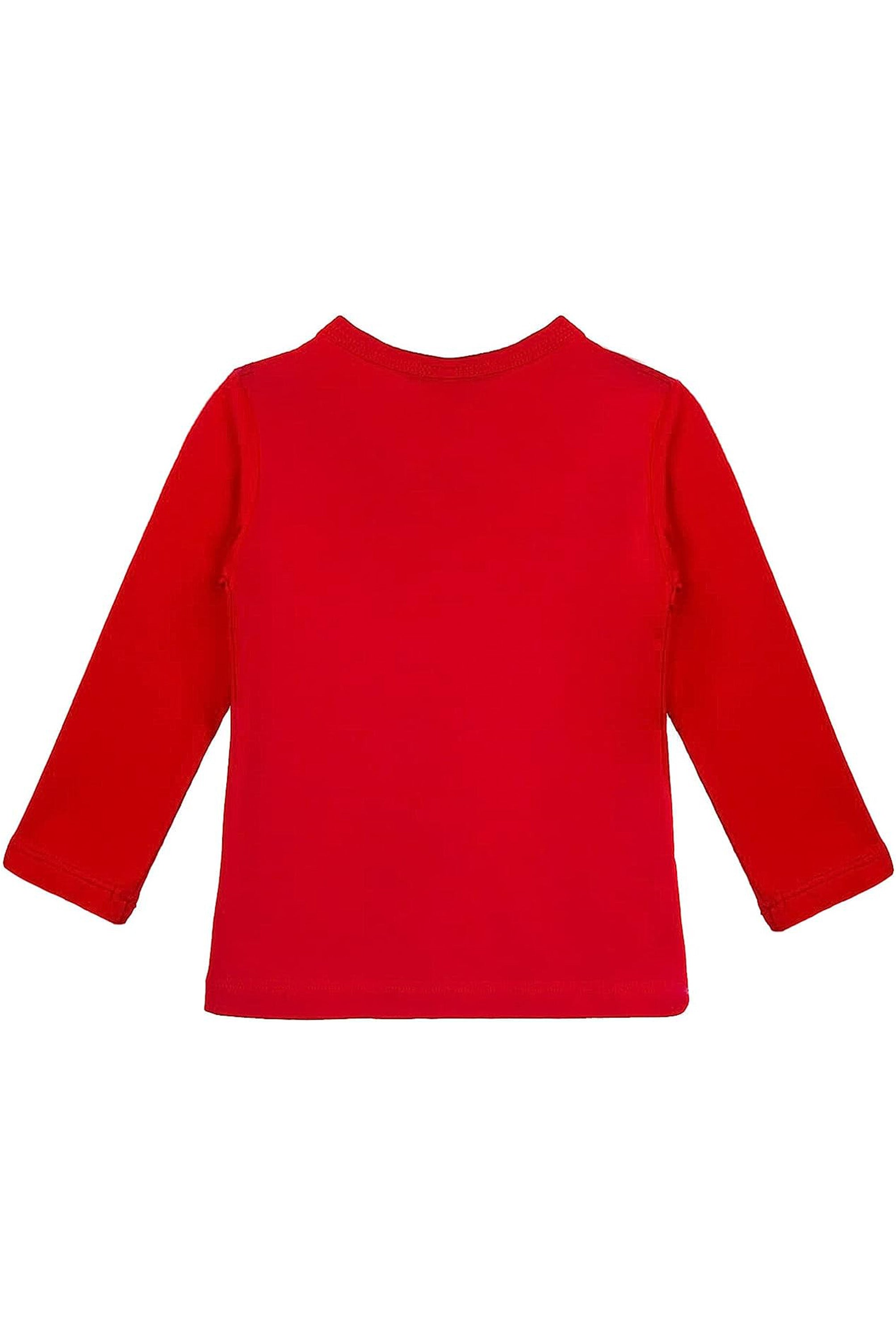 Girls' Basic Crewneck Long Sleeve Cotton T-Shirt / 11-12 Years LILAX