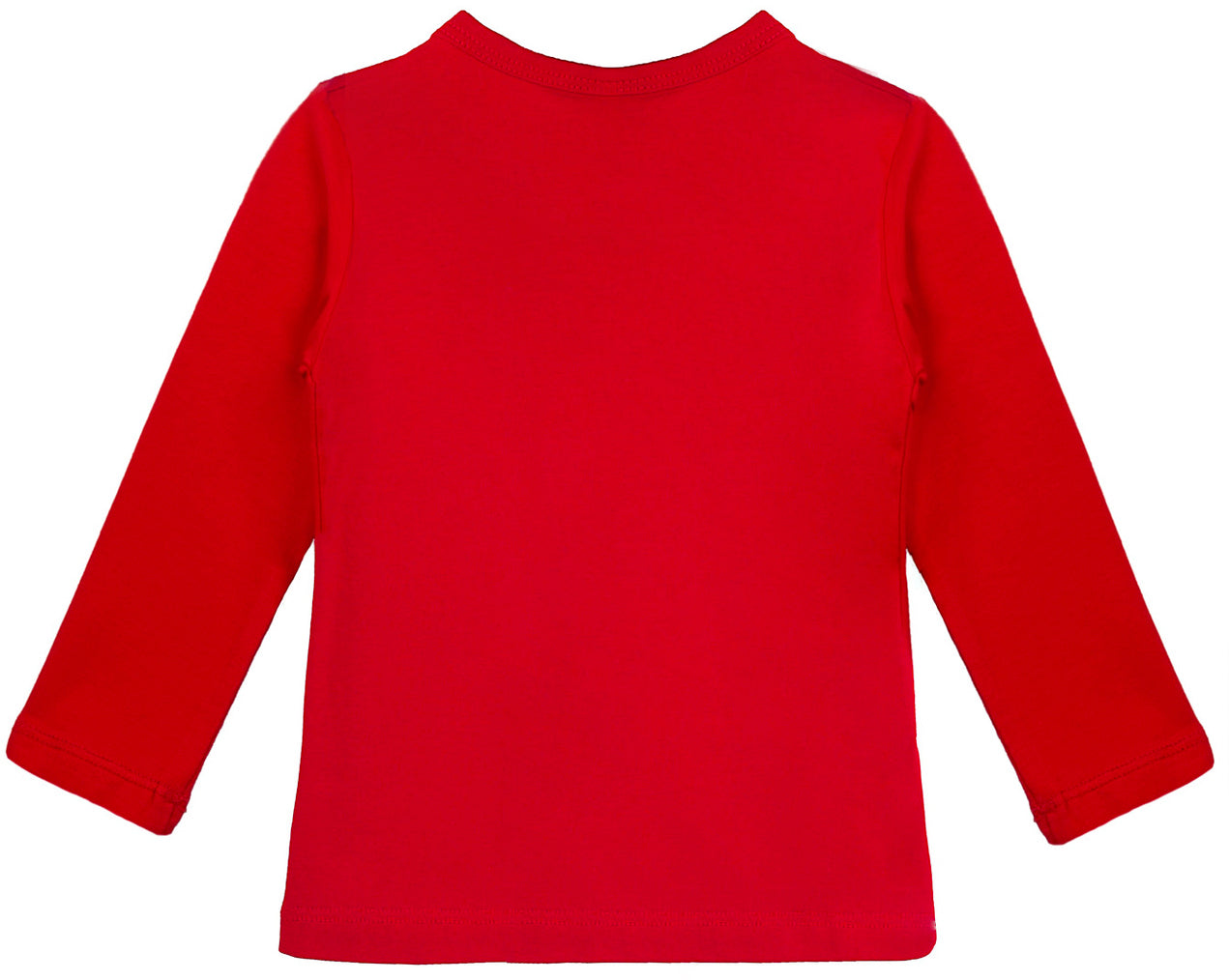 Girls cotton basic solid crewneck t-shirt; best for baby girl clothes & christmas gift ideas