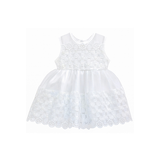 Baby Girl White Flower Girl Dress Set