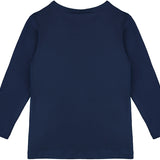 Girls' Basic Crewneck Long Sleeve Cotton T-Shirt  / 5 to 7 Years lilax