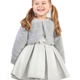 Girls Cozy Crewneck Bolero Cardigan